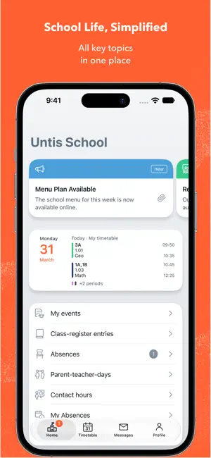 Untis Mobile screenshot 2