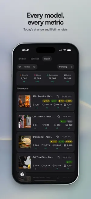 MakerStats 3D Printing Tracker screenshot 4