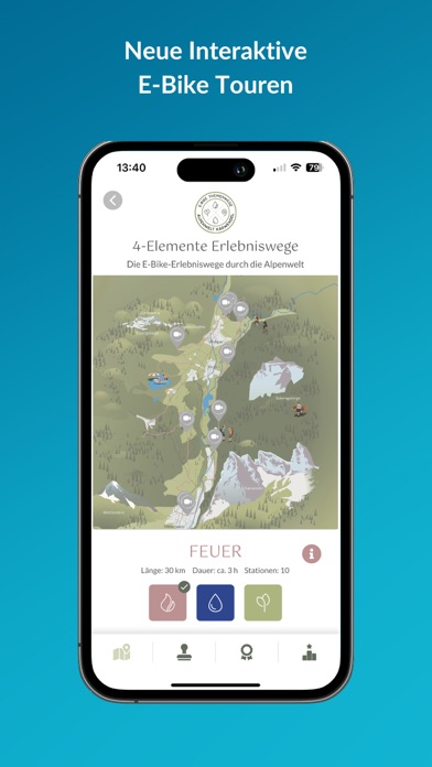 Alpenwelt Erlebniswege Screenshot