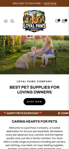 Loyal Paws Company Screenshot 1 of 7