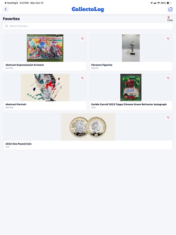 CollectoLog: AI Collector App iPad screenshot