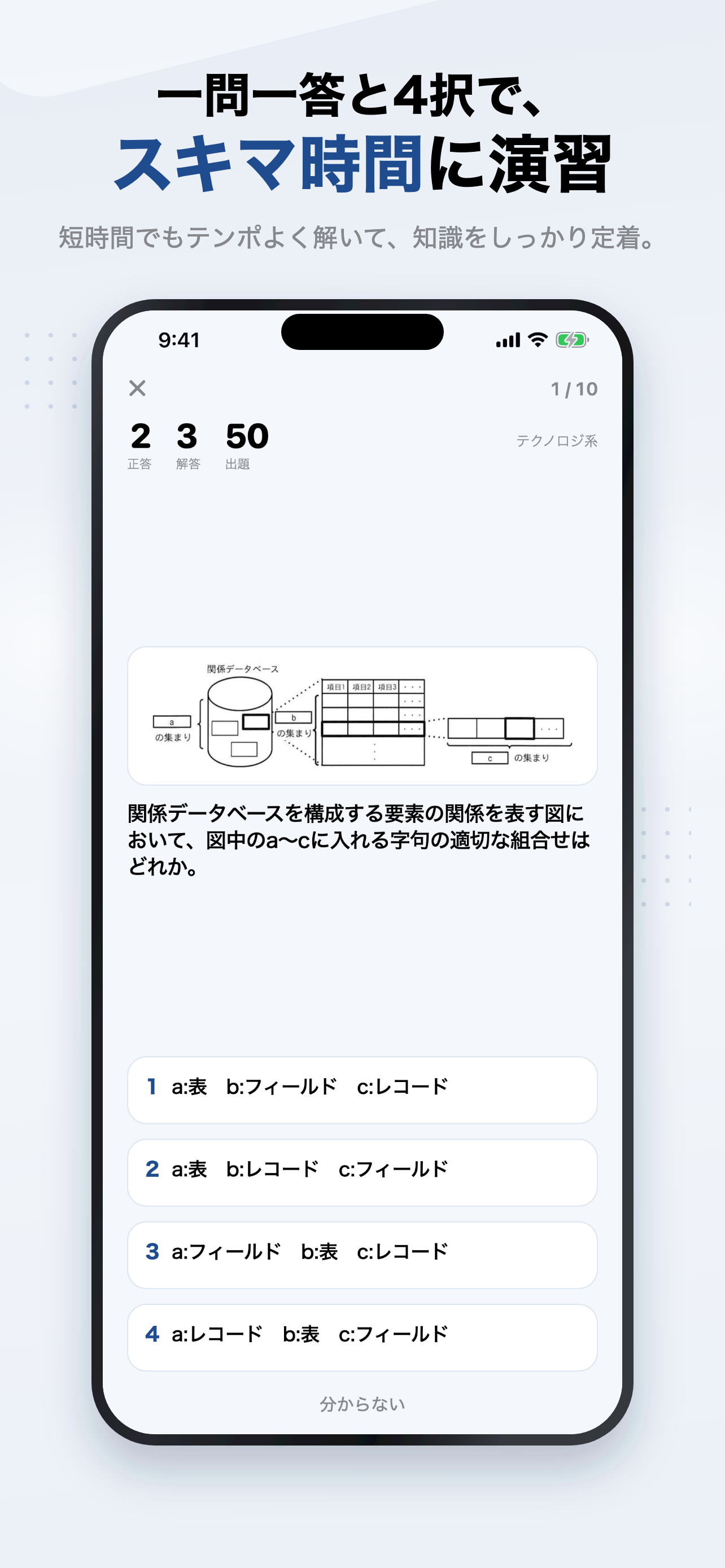 ITパスポート 過去問 2026年版 一問一答・全6回分 screenshot 2