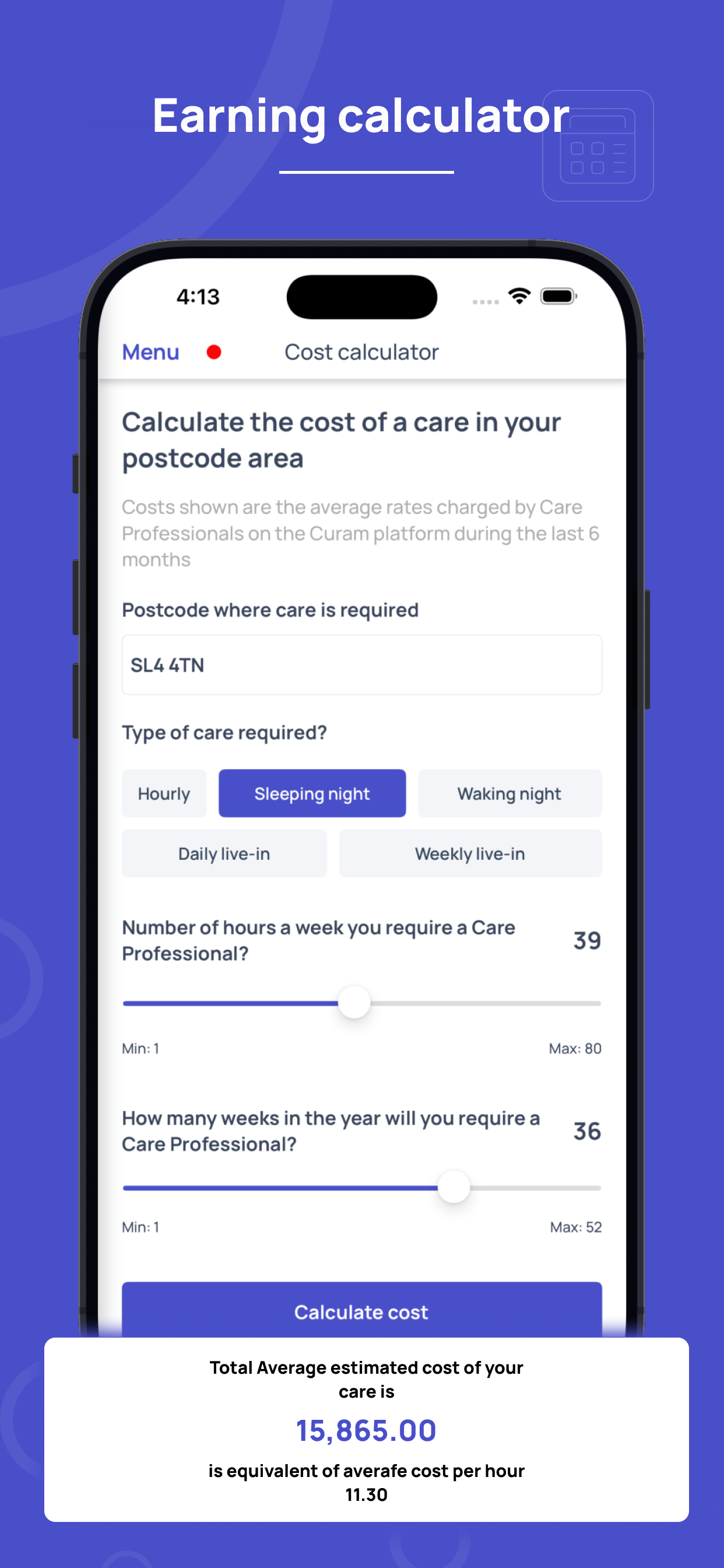 Curam - Find a carer