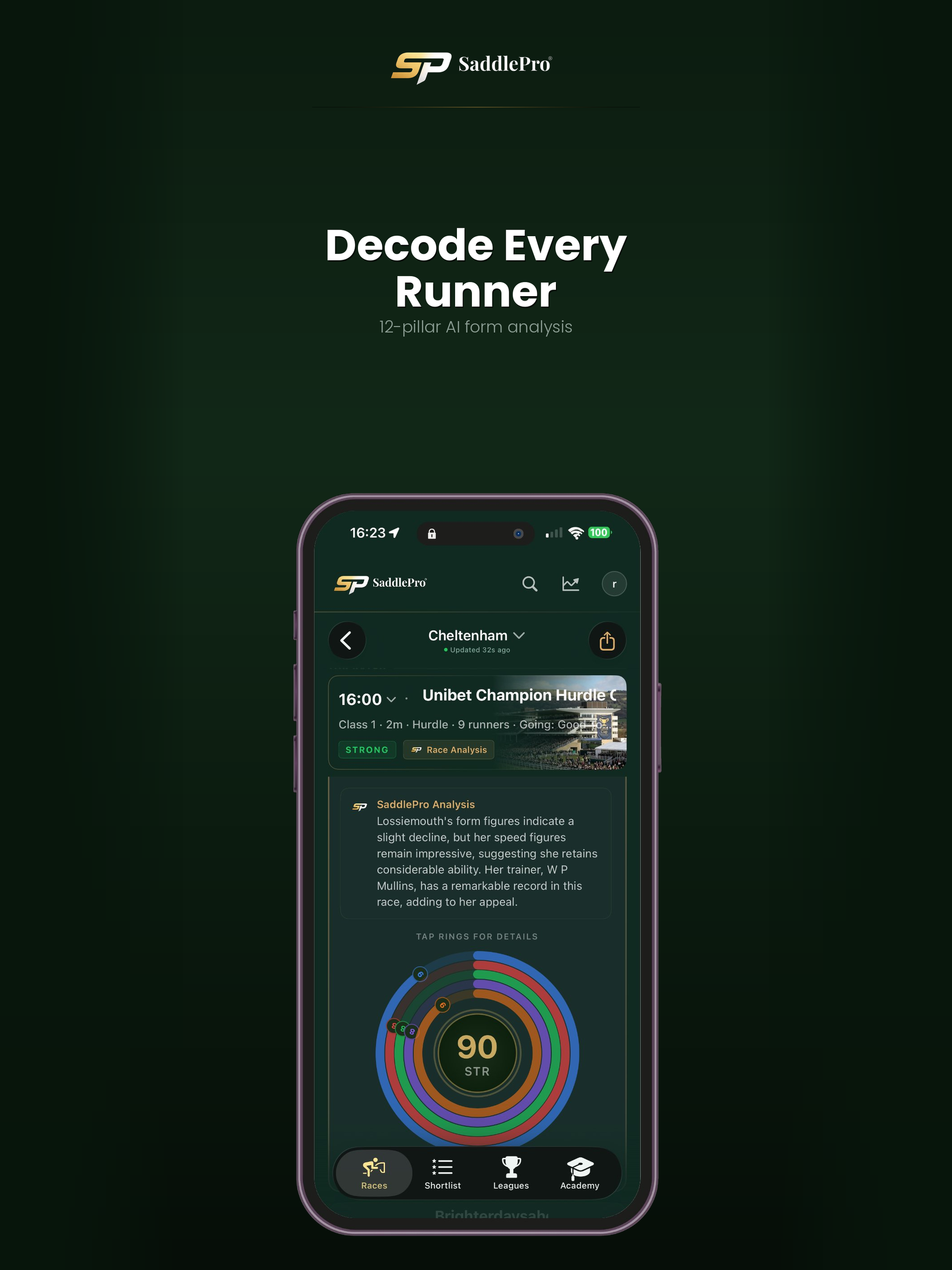 SaddlePro: Horse Racing Intel screenshot 15