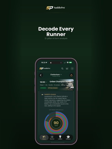 SaddlePro: Horse Racing Intel iPad screenshot