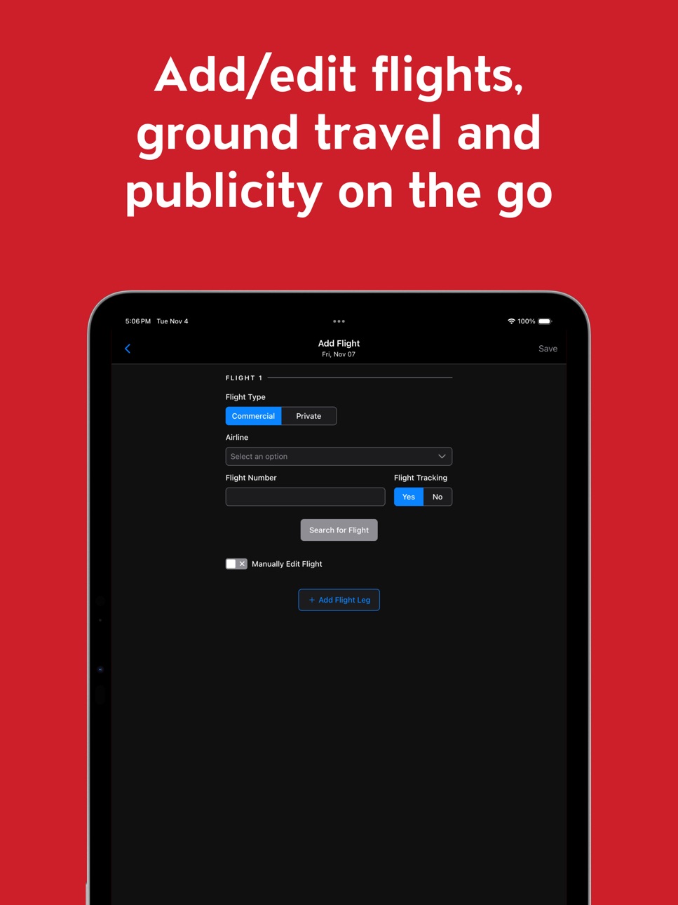 iPad screenshot