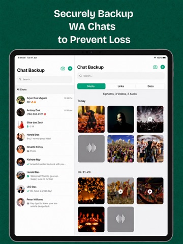 Whats Web: Dual Chat App iPad screenshot