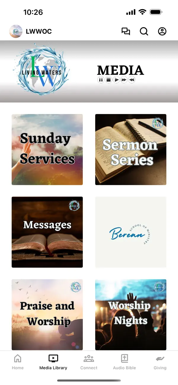 Screenshot #2 pour Living Waters World Outreach