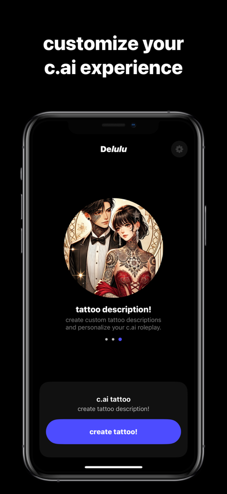 Delulu AI: Customize C.ai Bots screenshot 5