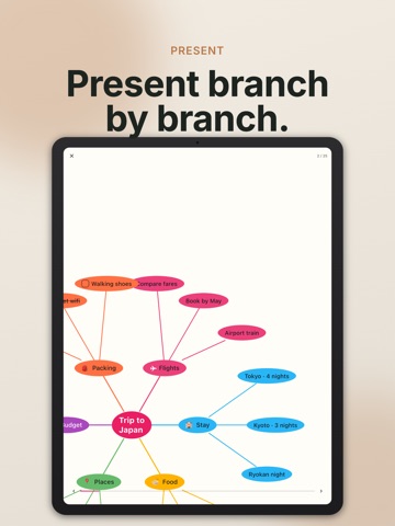 Mind Map: Smart Mind iPad screenshot