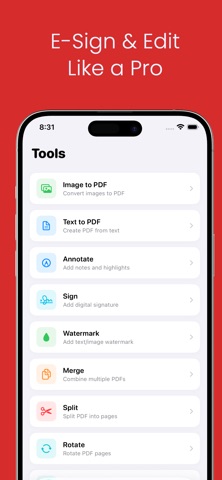 PDF Reader Pro - Edit & Sign Screenshot 4 of 5