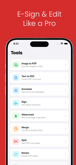 PDF Reader Pro - Edit & Sign Screenshot 4 of 5