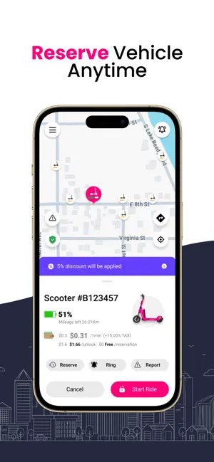 Slidr - Scooter Rental screenshot 4