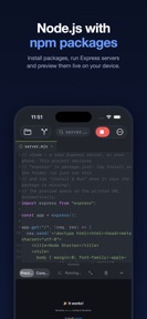 Visual Code Editor - vCode screenshot