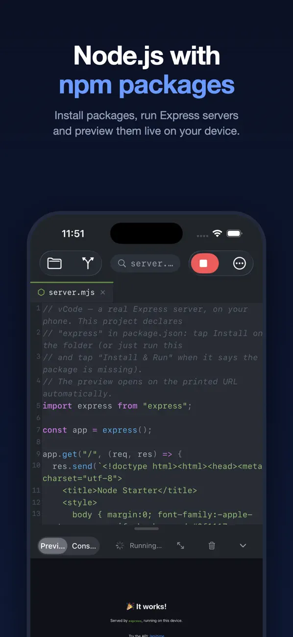 #4. Visual Code Editor - vCode (iOS) Av: Devang Samirbhai Shah