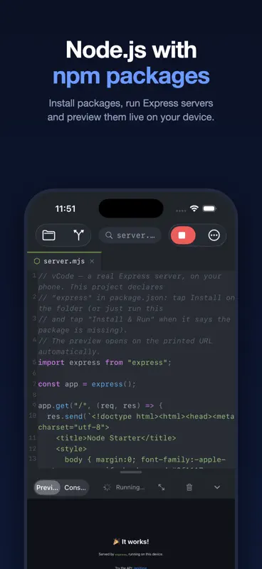 Visual Code Editor - vCode screenshot 4 of 7