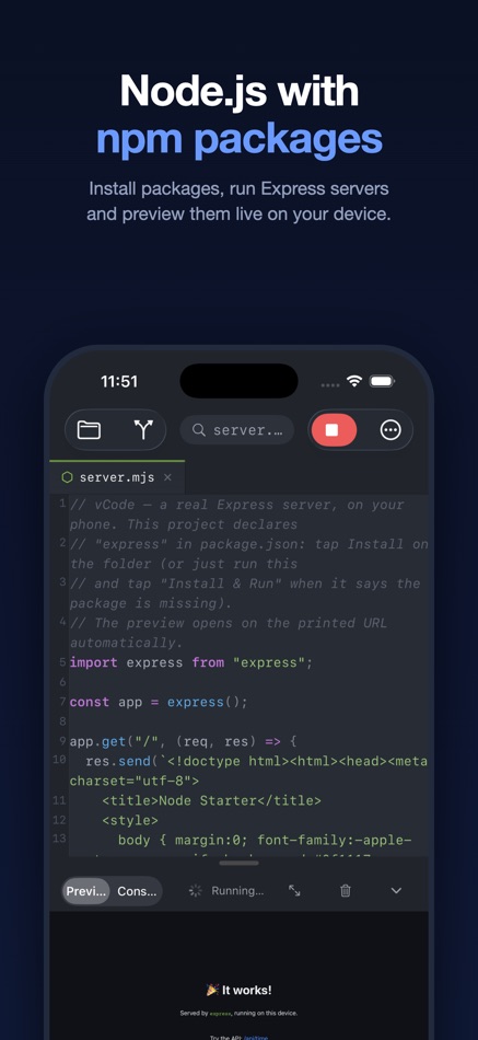 #4. Visual Code Editor - vCode (iOS) De: Devang Samirbhai Shah