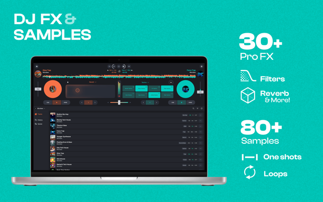 Cross DJ - Music Mixer App Screenshot
