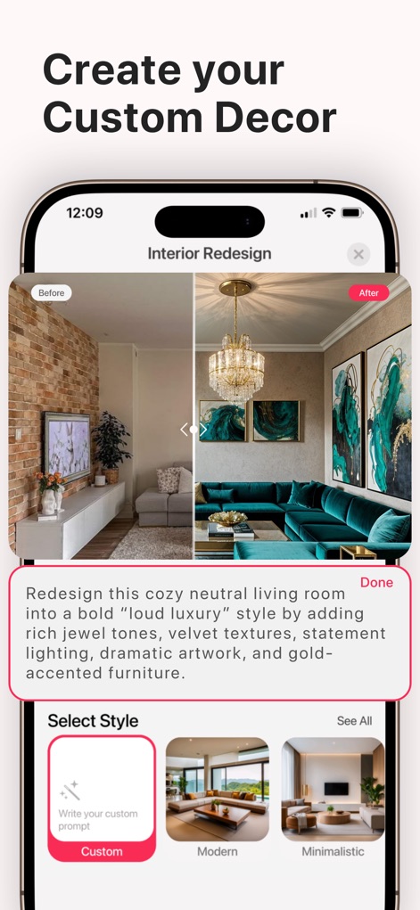 AI Home Design - AI Interior - Graphics & Design App | MWM