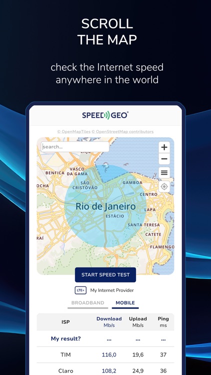 Speed Test by SPEEDGEO