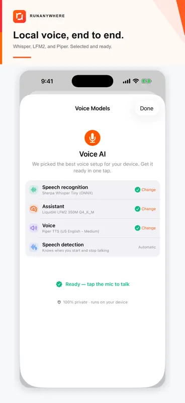 RunAnywhere screenshot 2 of 6