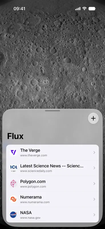 Flux : Smart RSS reader screenshot 3 of 5