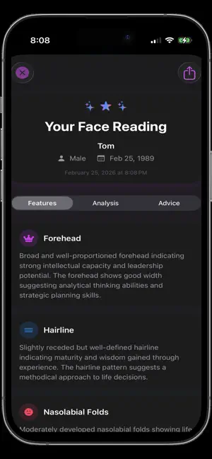 Face Reading screenshot 3