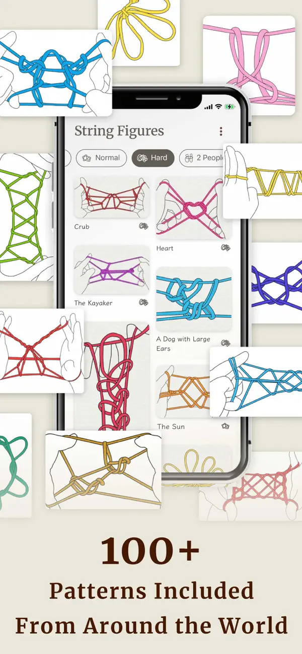 #3. String Figures (iOS) Ved: Yoshitaka Hamatani