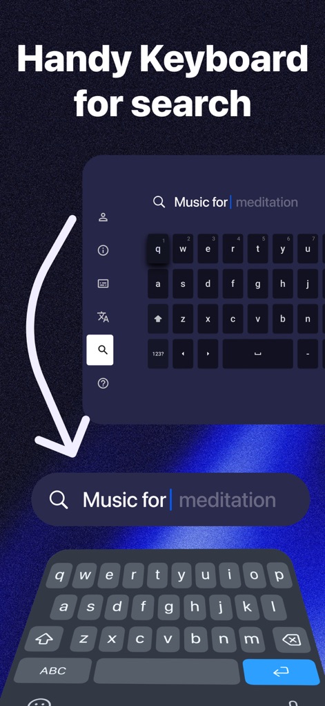 The Remote Control for TV: хТV - This tool features a handy on-screen keyboard for efficient text input, streamlining the search process and enhancing the user's interaction with the TV.