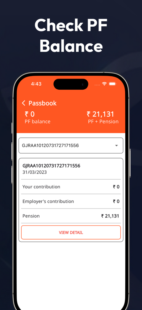 PF Balance Check - Umang screenshot 3