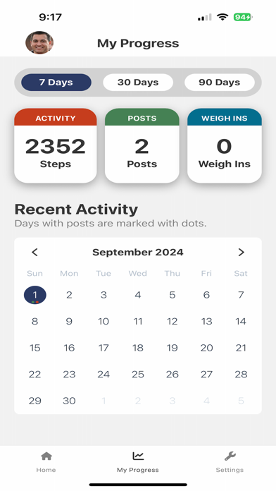 My WellChat app screenshot