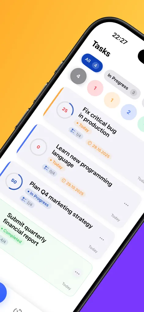 TaskSteps: To Do List & Focus - Productivity App | MWM