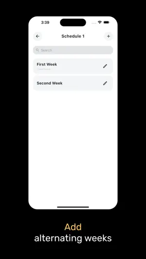 Studuck - Class schedule screenshot 3