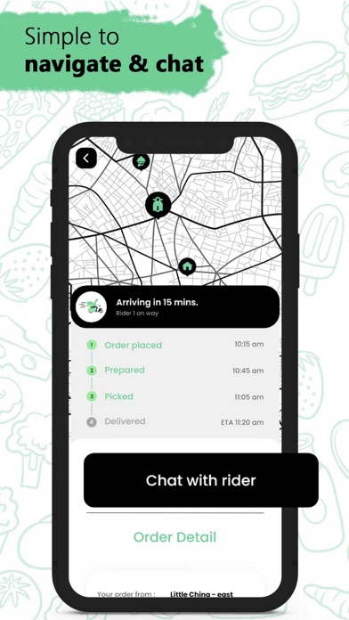 Enatega Mulitvendor Rider Screenshot