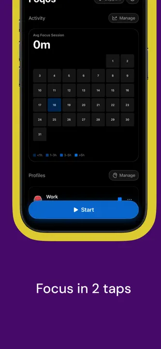 Foqos: Screenshot 3 von 5