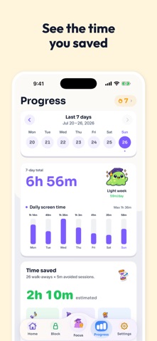 Blob: Screen Time Control Screenshot 7 of 8