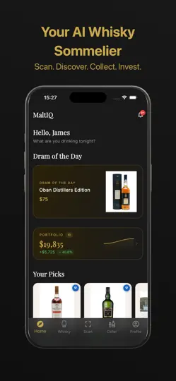 Скриншот MaltIQ: Whisky Companion на iPhone 1