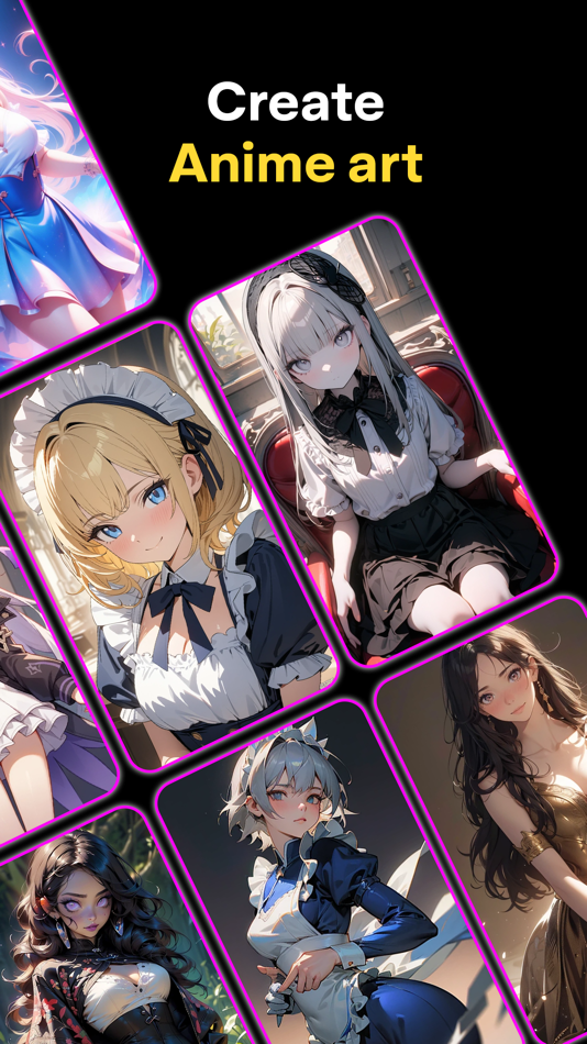 #4. Lumin AI - AI Art Generator (iOS) Tekijänä: Malik Hamza Khalid