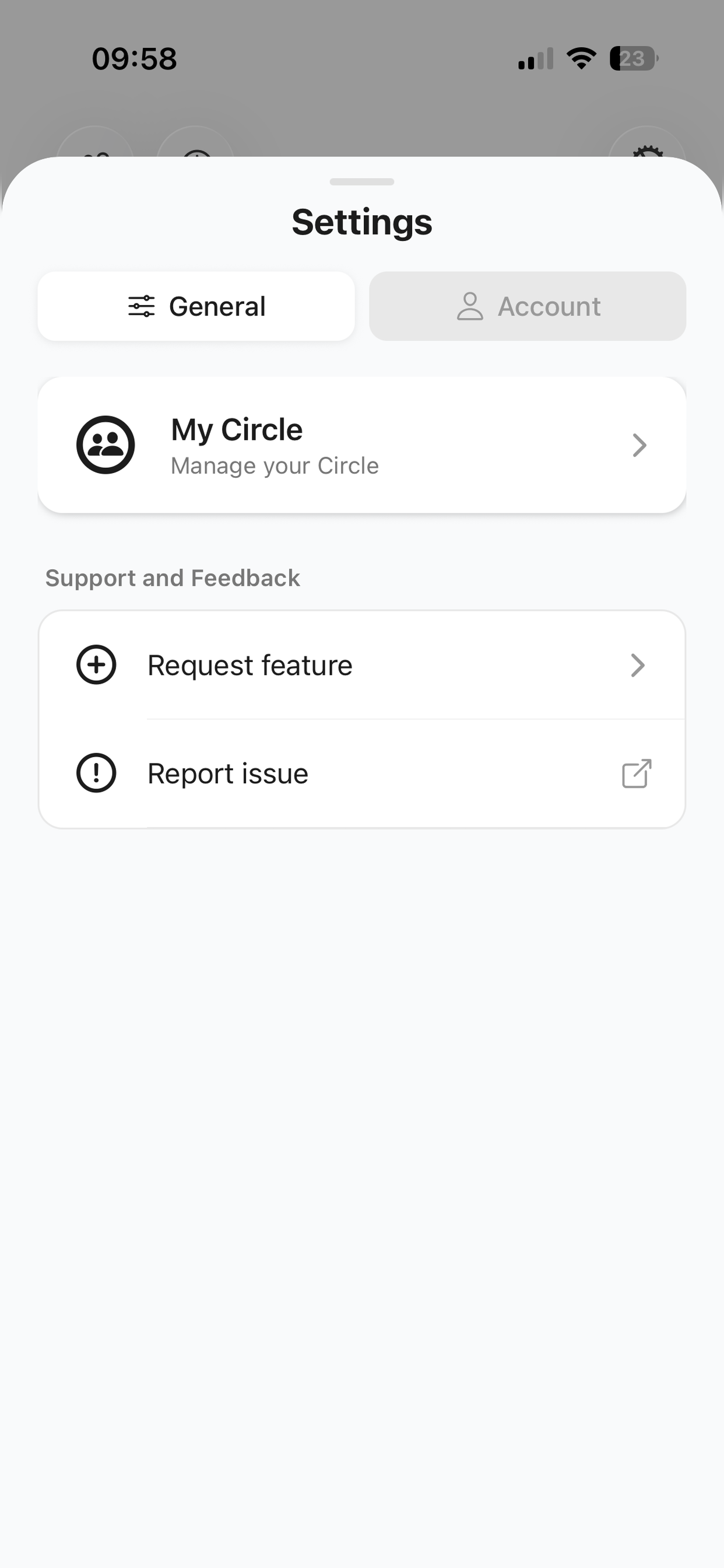 Habits circle screenshot 5