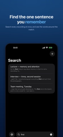 Rechka: audio to text Screenshot 5 of 5