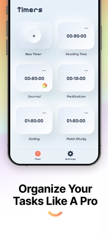 Visual Timer iPhone screenshot