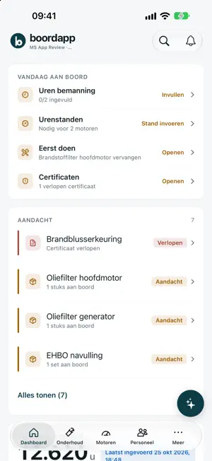 Boordapp screenshot 1