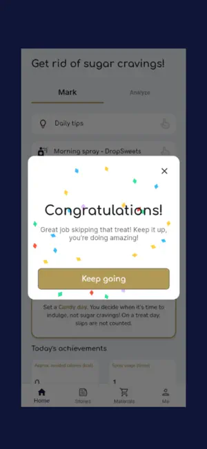 Drop Sugar Habit screenshot 4