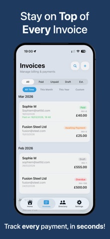Settld - Invoice & Payments Screenshot 2 of 10