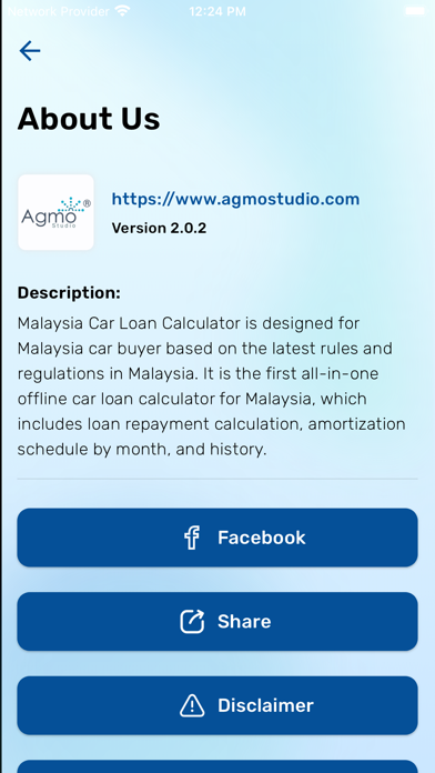 Malaysia Car Loan Calculator Screenshot