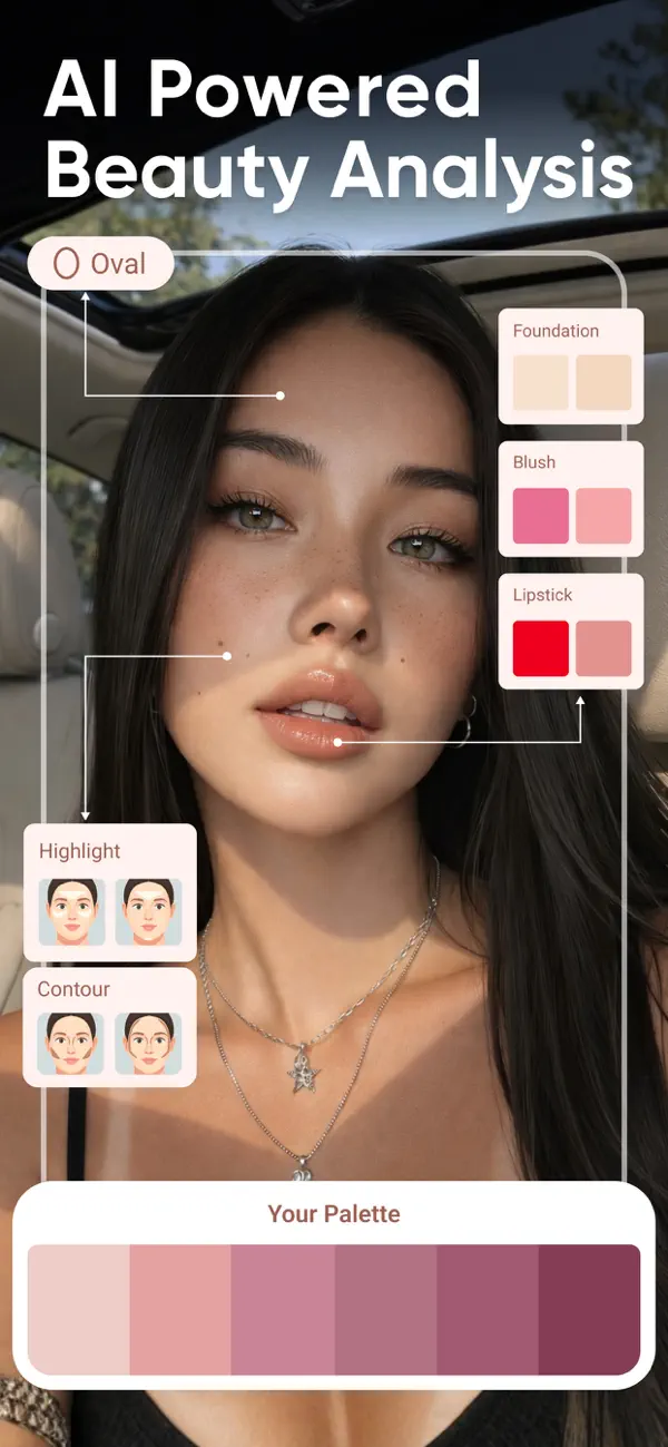 Screenshot #2 pour Beauty Editor: Retouche visage