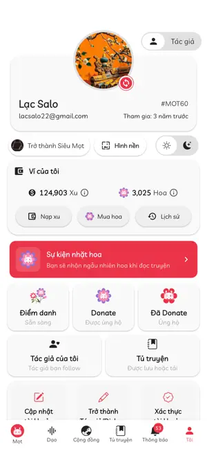 Mọt Truyện iPhone screenshot 5