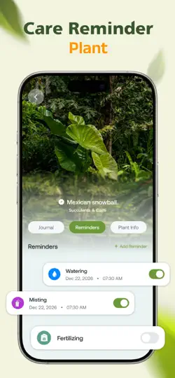 Screenshot von Plant Identifier AI: PlantCare auf dem iPhone 5