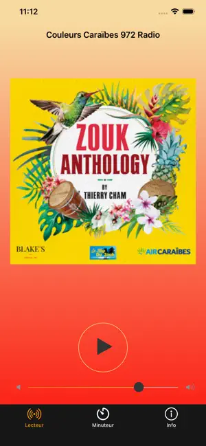 Couleurs caraïbes 972 Radio screenshot 2