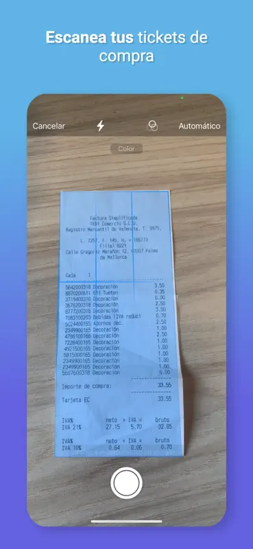 Smart Tickets: Escáner IA screenshot 4 of 8